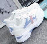 Amozae-- Women Sneakers Fashion Casual Shoes Woman Comfortable Breathable White Flats Female Platform Sneaker Zapatos Rojos Mujer