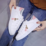 Amozae Mesh white shoes ladies fashion breathable shoes students Korean casual shoes sports shoes flat shoes womens shoes