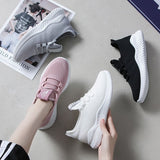 Amozae  Women Sneakers 2022 Casual Fashion Running White Shoes Female Flats Shoes Light Breathable Mesh Tennis Sports Shoes Basket Femme