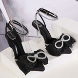 Amozae- Women Sandals Extreme High Heels Stiletto Strap Satin Sandles Lady Gladiator   Stripper 12cm High Fetish Heels Shoes