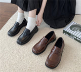 Amozae mary jane shoes loafers lolita shoes boots Japanese Student Shoes Girl Lolita Shoes JK Commuter Uniform Shoes Casual platform