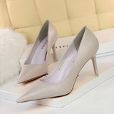 Back to college Shoes Women Pumps Fashion High Heels Shoes Black Pink White Shoes Women Wedding Shoes Ladies Stiletto Women Heels 2022