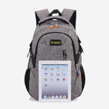 Back to college New Fashion Men's Backpack Bag Male Polyester Laptop Backpack Computer Bags High School Student College Students Bag Male
