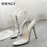 Back to College 2020 Women High Heel Shoes Butterfly Celebrity Wearing Thin Heel Ladies Leather Shoes Business Pointed Toe Pumps Shoes Offic