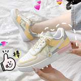 Amozae New Fashion Summer Increased Outdoor Small White Women Flats Shoes Macarons Color Comfortable Breathable Sneakers-0505