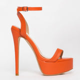 DoraTasia   Summer Brand design   super high heels Shoes Woman Party wedding Platform female shoes women Sandals