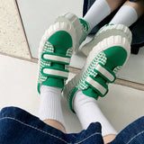 Women's Sports Kawaii Platform Japan Canvas Shoes Sneakers Flat Rubber Sole Casual Vulcanize Running Trainers Athletic Anime