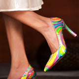 DoraTasia Brand Design Elegant Concise Women's Pumps Autumn Spring Thin High Heels Ladies Shoes Classic Temperament Ladies Shoes