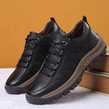 Amozae  Autumn Casual Men Leather Shoes Quality Men's Casual Sneakers Designer Bussiness Outdoor Shoes For Man Driving Work Shoe