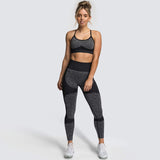 Amozae Seamless Women Yoga Set Workout Shirts Sport Pants Bra Gym Suits Fitness Shorts Crop Top High Waist Running Leggings Sports Sets