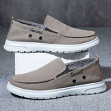 Back to college Men's Fashion Casual Shoes Trend Canvas Shoes Cover Foot Men Flat Shoes Lightweight Soft Walking Sneakers 2022 New Spring Autumn