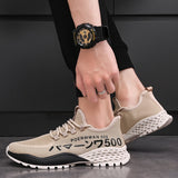 Back to college Men's Fashion Casual Shoes Vulcanized Shoes Trend Casual Sports Shoes Thick-Soled Breathable Running Shoes Men Walking Shoes New