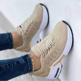 Thanksgiving  Amozae  2024 Fashion New Women Sneakers Shoes Lace-Up Comfortable Casual Shoes Breathable Women Vulcanize Sneaker Shoes Zapatillas Mujer