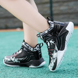 Amozae Kids Sport Shoes for Boys Running Sneakers Casual Sneaker Breathable Children's Basketball Shoes 2024 Spring Platform Light Shoe