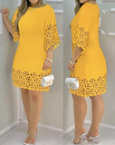Amozae-hoco dresses  Women's Dresses 2024 Spring Fashion Peacock Print Casual Round Neck Long Sleeve Daily Mini Loose Dress