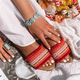 Amozae New Women's Flat Bottom Fashion One Word Slippers Womens Shoes Comfort Summer Outdoor Beach Luxury Sandals Women Designers