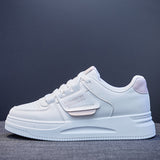 Black Friday Amozae  2022 Spring New White Shoes Women's Vulcanize Shoes Fashion Sneakers Women Casual Shoes Platform Sneakers Ladies Flat Shoes