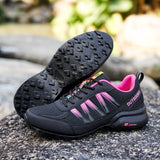 Amozae New Casual Shoes Women Platform Sneakers Fashion Shoes Female 2022 Autumn Winter Lace Up Outdoor Hiking Cycling Shoes Colorful