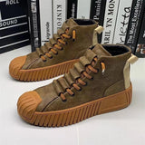 Amozae Autumn and winter New Men Martin boots The increased boots Fashion casual shoes board shoes High quality-0519