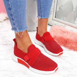 Amozae Women Casual Shoes Spring Female Shoes Crystal Solid Mesh Sneakers Plus Size Flats Fashion Ladies Sport Shoes Vulcanized Shoes