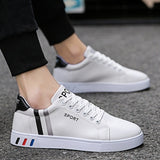 Amozae Men Shoes Flat Summer Breathable Shoes Light Casual Shoes Male Tenis Masculino Sneakers White Business Travel Shoees